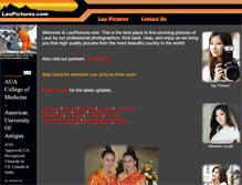Tablet Screenshot of laopictures.com